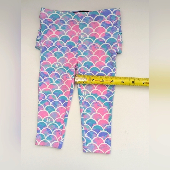 🎈Hurley Baby Girl (Size 12 Months) Leggings/Sweatpants With Ruffles On The Back - Picture 10 of 13